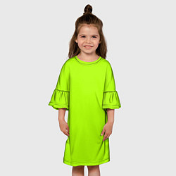 Платье клеш для девочки ACID, цвет: 3D-принт — фото 2