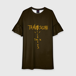 Детское платье Travis Scott LOGO