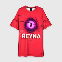 Платье клеш для девочки Reyna, цвет: 3D-принт