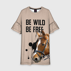 Детское платье Be wild be free