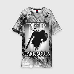 Платье клеш для девочки DARK SOULS ТЁМНЫЙ МИР, цвет: 3D-принт