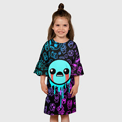 Платье клеш для девочки Blue Isaac, цвет: 3D-принт — фото 2