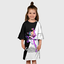 Платье клеш для девочки GENSHIN IMPACT JEAN, цвет: 3D-принт — фото 2