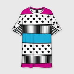 Детское платье Молодежный современный узор