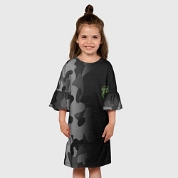 Платье клеш для девочки OSKOM DAYZ ДЕЙЗИ Z, цвет: 3D-принт — фото 2