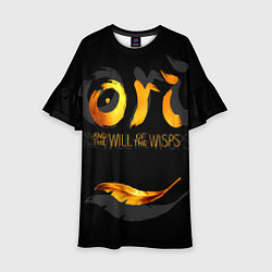 Платье клеш для девочки Ori and the Will of the Wisps, цвет: 3D-принт
