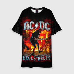 Детское платье ACDC HELLS BELLS