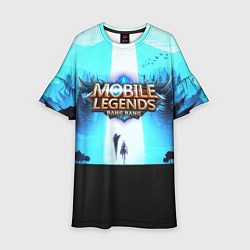 Детское платье MOBILE LEGENDS BANG BANG МОБА ЛЕГЕНДС