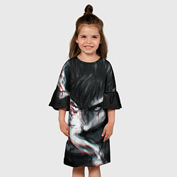 Платье клеш для девочки BERSERK БЕРСЕРК ГАТС, цвет: 3D-принт — фото 2