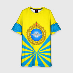 Детское платье Большая эмблема ВВС РФ