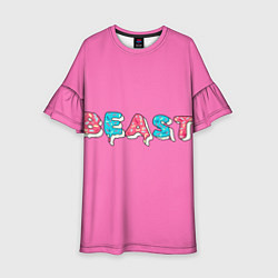 Детское платье Mr Beast Donut Pink edition