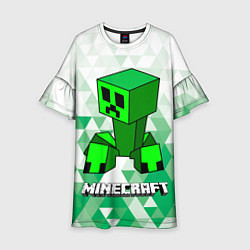 Детское платье Minecraft Creeper ползучий камикадзе