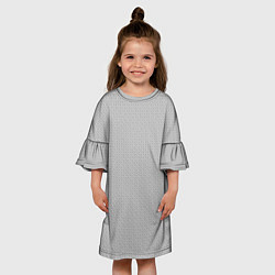 Платье клеш для девочки Коллекция Journey Волнистый 119-9-4-f2 Дополнитель, цвет: 3D-принт — фото 2