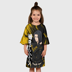 Платье клеш для девочки КЕЙСКЕ БАДЖИ VALHALLA, цвет: 3D-принт — фото 2