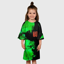 Платье клеш для девочки Mad 2077, цвет: 3D-принт — фото 2