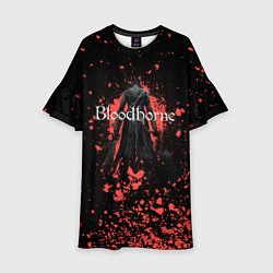 Платье клеш для девочки Bloodborne dark souls, цвет: 3D-принт