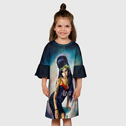 Платье клеш для девочки Amy Jade Winehouse, цвет: 3D-принт — фото 2