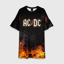 Детское платье ACDC - Fire