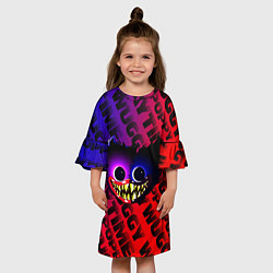 Платье клеш для девочки Хаги Ваги Топ, цвет: 3D-принт — фото 2