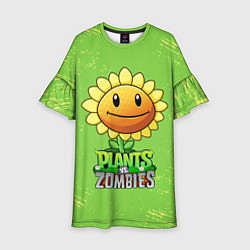 Детское платье Подсолнух Plants vs Zombies