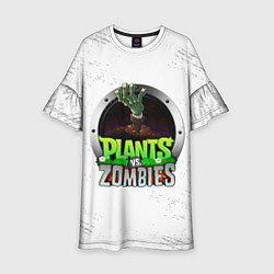 Детское платье Plants vs Zombies логотип