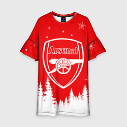 Детское платье FC ARSENAL WINTER ФК АРСЕНАЛ ЗИМНИЙ СТИЛЬ