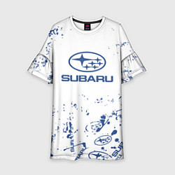 Детское платье Subaru брызги