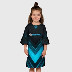 Платье клеш для девочки DAEWOO ДЭУ спорт, цвет: 3D-принт — фото 2