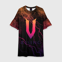 Детское платье V Rising молнии