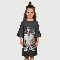 Платье клеш для девочки Turkish Love Serkan, цвет: 3D-принт — фото 2