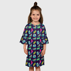 Платье клеш для девочки VINTAGE ITEMS, цвет: 3D-принт — фото 2