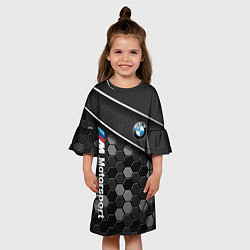 Платье клеш для девочки BMW : Технологическая Броня, цвет: 3D-принт — фото 2
