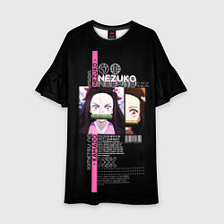 Детское платье Незуко Камадо - Клинок, рассекающий демонов