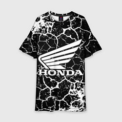 Детское платье Honda logo арт