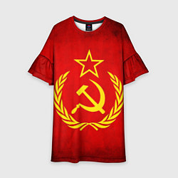 Детское платье СССР - старый флаг