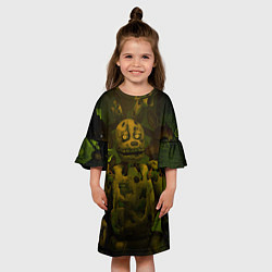 Платье клеш для девочки Спрингтрaп, цвет: 3D-принт — фото 2