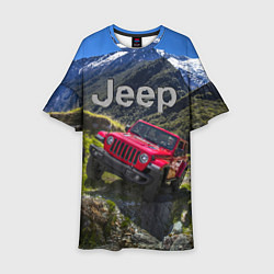 Детское платье Chrysler Jeep Wrangler Rubicon - горы