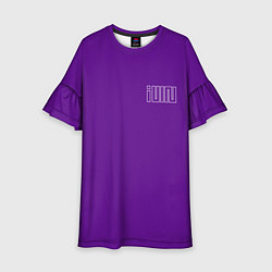 Платье клеш для девочки G I-dle, цвет: 3D-принт