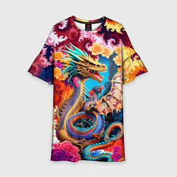 Детское платье Japan dragon - irezumi - tattoo - art