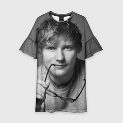 Платье клеш для девочки Эдвард Ширан фото, цвет: 3D-принт