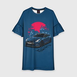 Детское платье Nissan GTR Godzilla