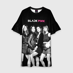 Платье клеш для девочки Blackpink Beautiful girls, цвет: 3D-принт