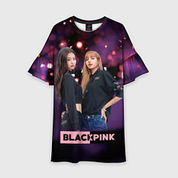 Детское платье Blackpink purple