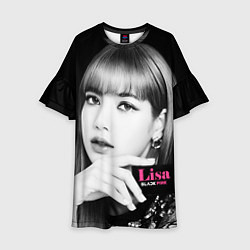 Детское платье Blackpink Lisa Business card