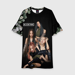 Детское платье Blackpink flowers