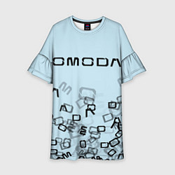 Детское платье Omoda letters pattern