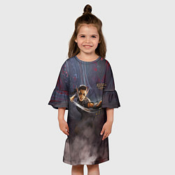 Платье клеш для девочки Baldurs gate 3 Лаэзель, цвет: 3D-принт — фото 2