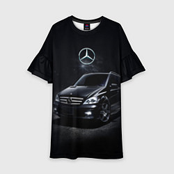 Детское платье Mercedes black