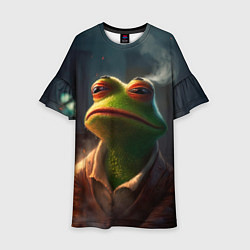 Детское платье Frog Pepe