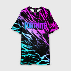 Детское платье Fortnite neon uniform